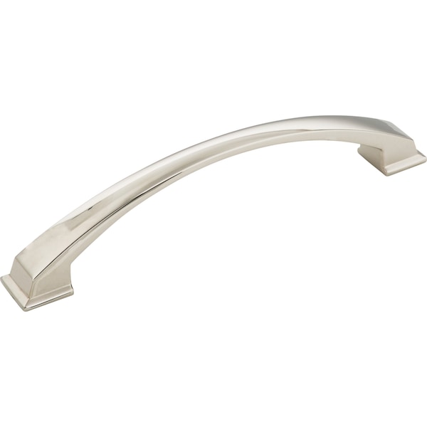 Jeffrey Alexander 160 mm Center-to-Center Polished Nickel Arched Roman Cabinet Pull 944-160NI - main